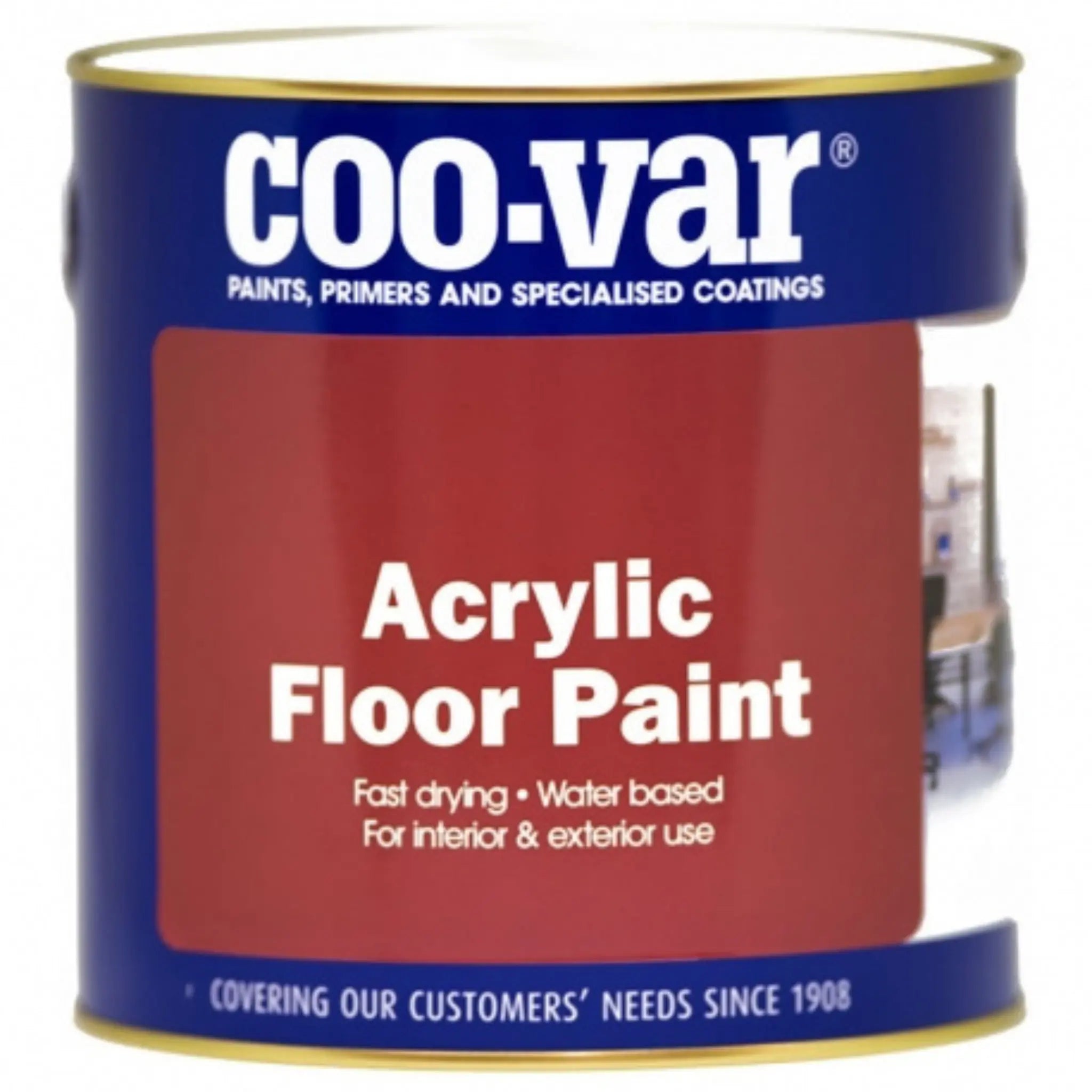 Coo-Var Acrylic Floor Paint – Andrews Coatings Ltd