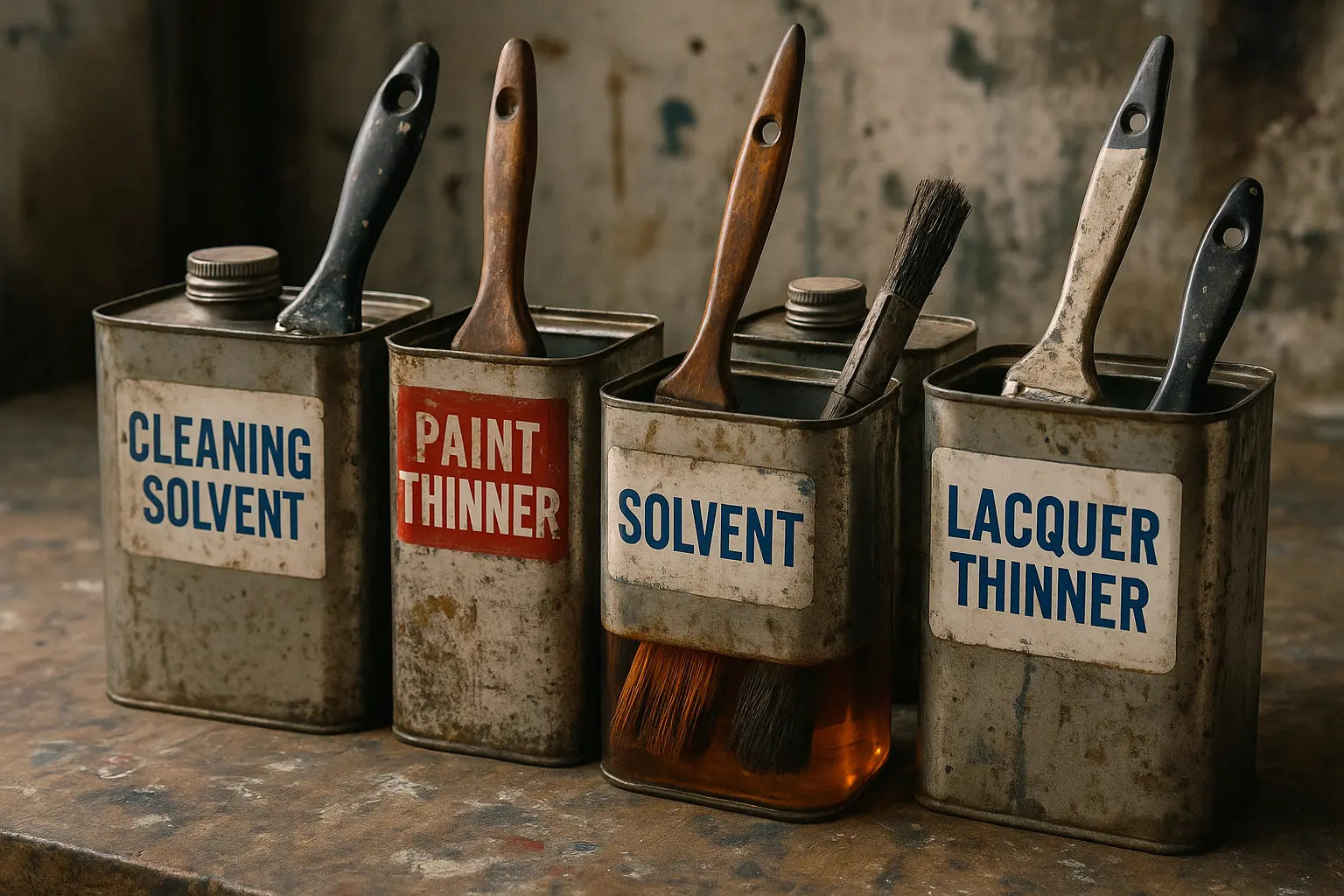 Brush wash and thinners collection image 