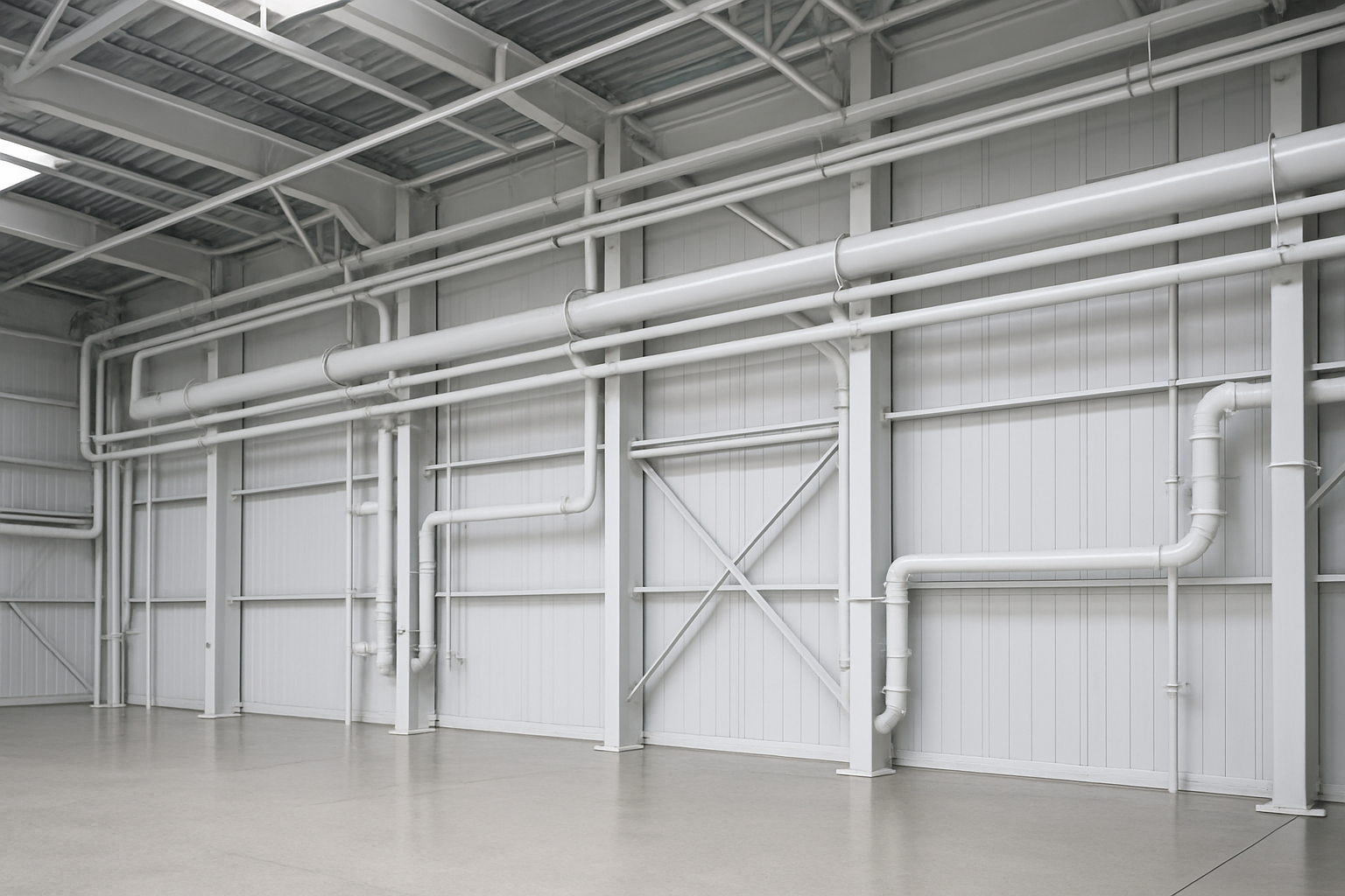 Sigma Paints Collection image showing steel work and piping 