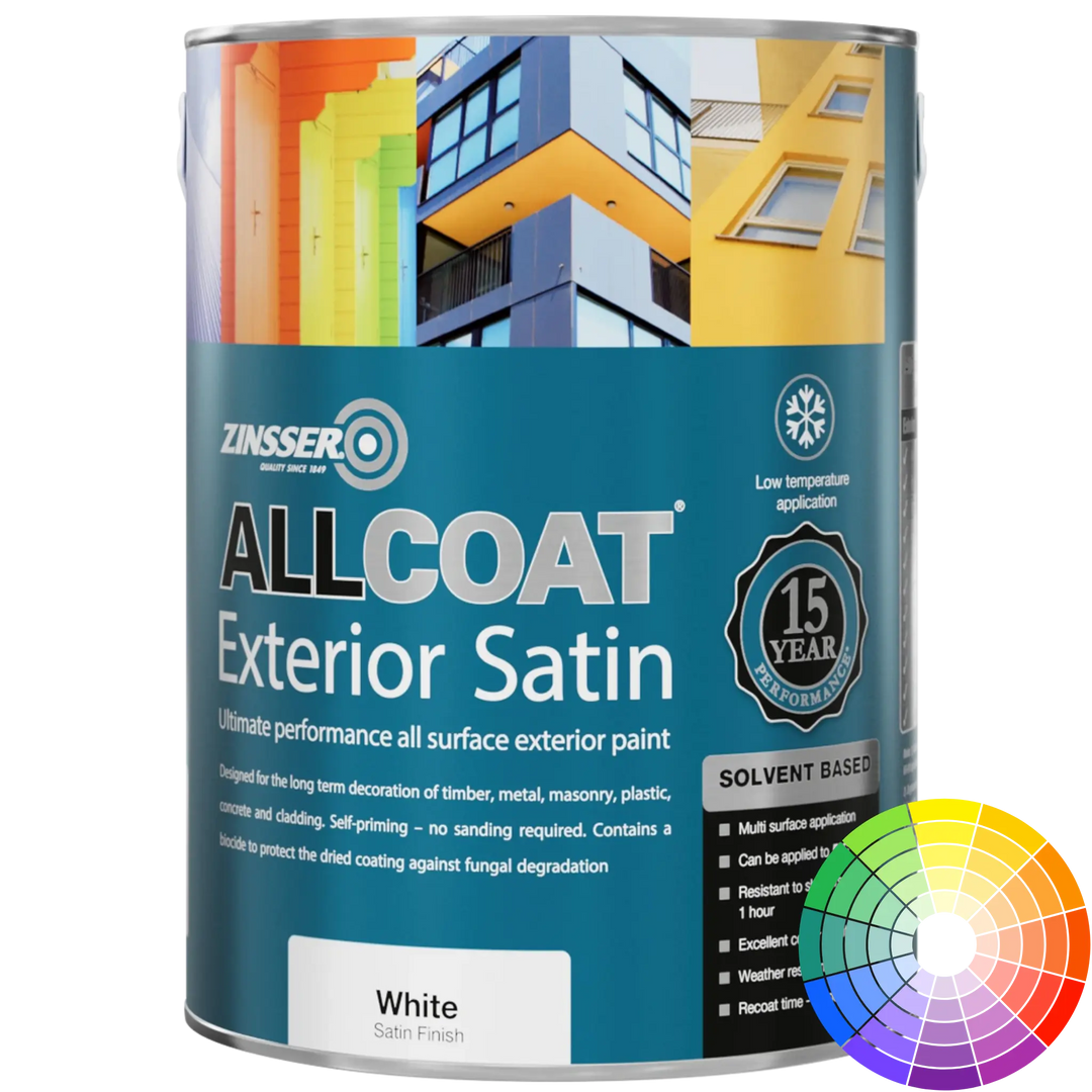 AllCoat Ext Satin Solvent Based - 5L