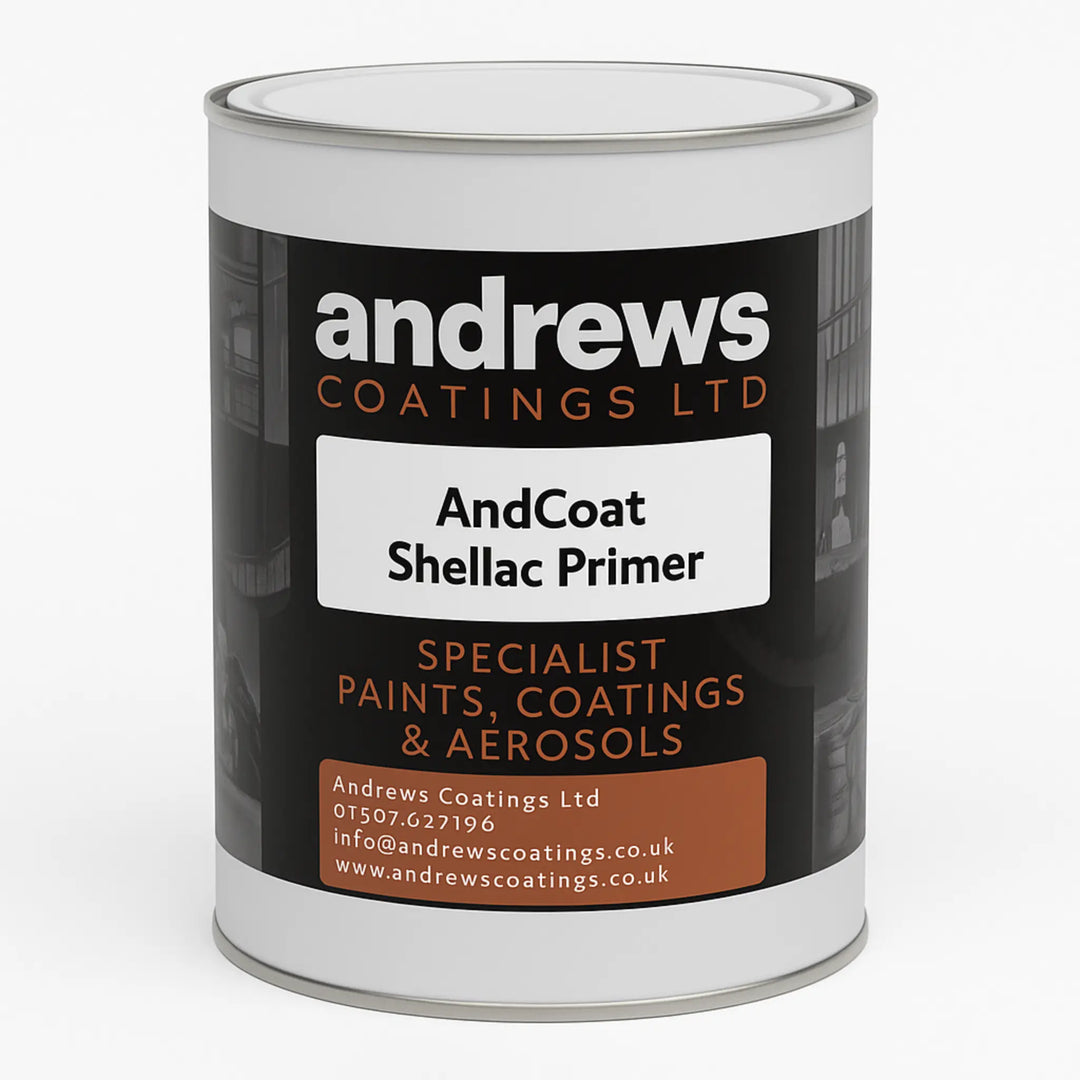 AndCoat Shellac Primer tin image on a white background