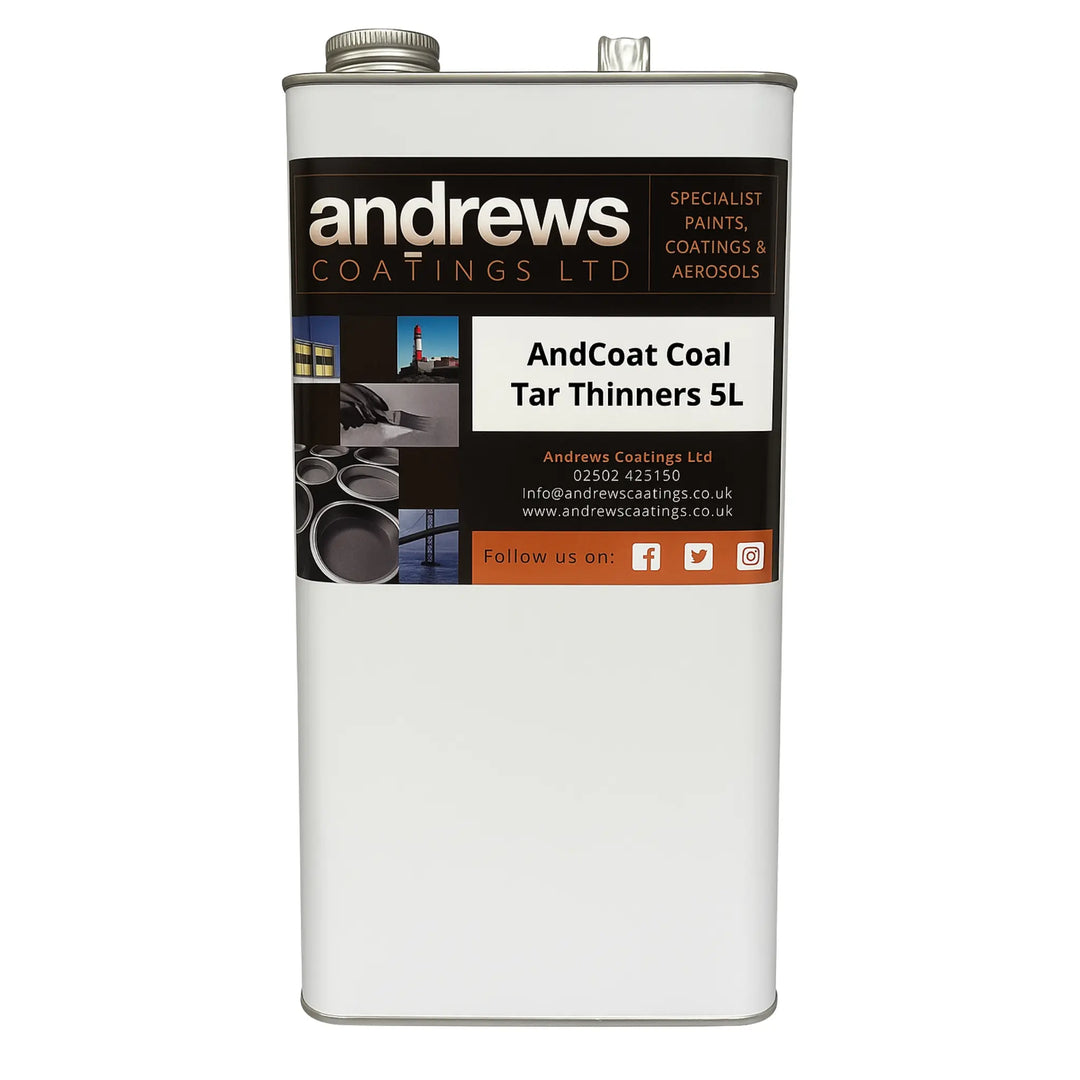 AndCoat Coal Tar Epoxy Thinner tin image on a white background