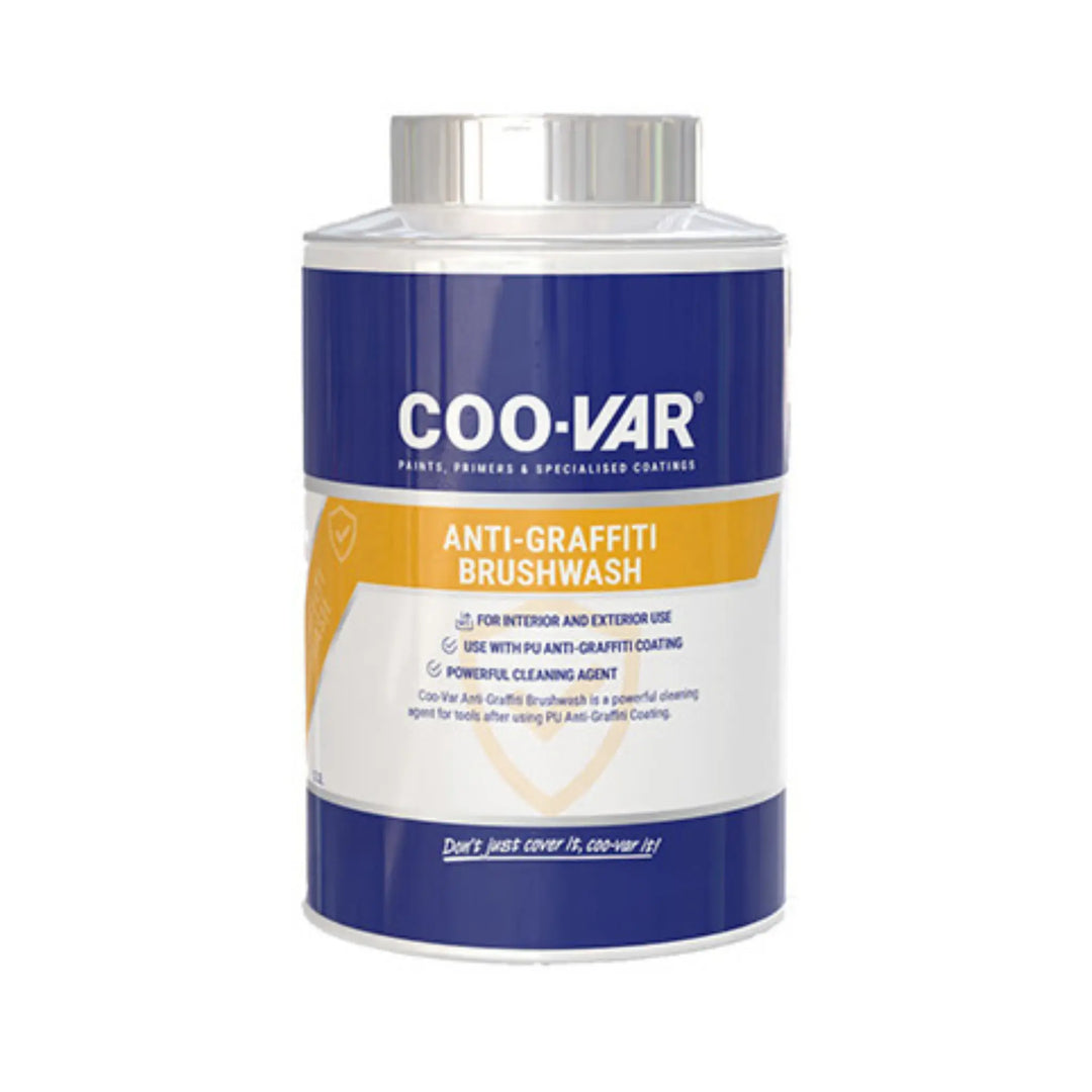 COO-VAR Anti-Graffiti Brushwash container on a white background