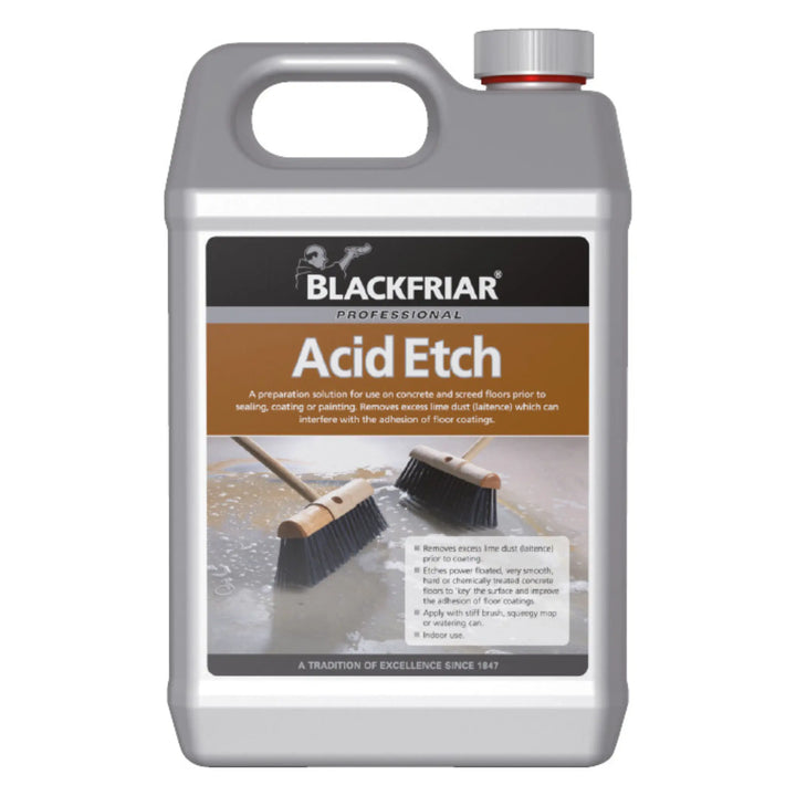 Blackfriar Acid Etch product container on a white background