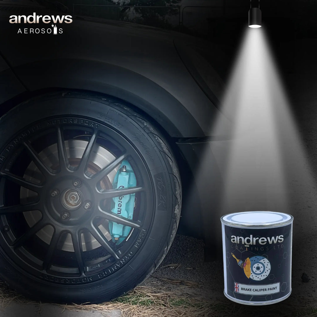 Blue Brake caliper paint on brembo brakes