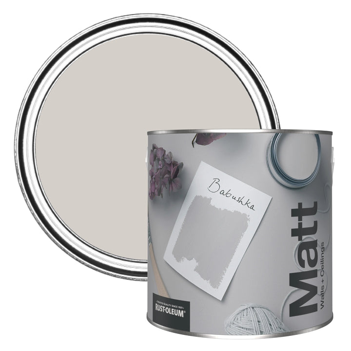 Rust-Oleum Matt Wall Paint Babushka on a white background