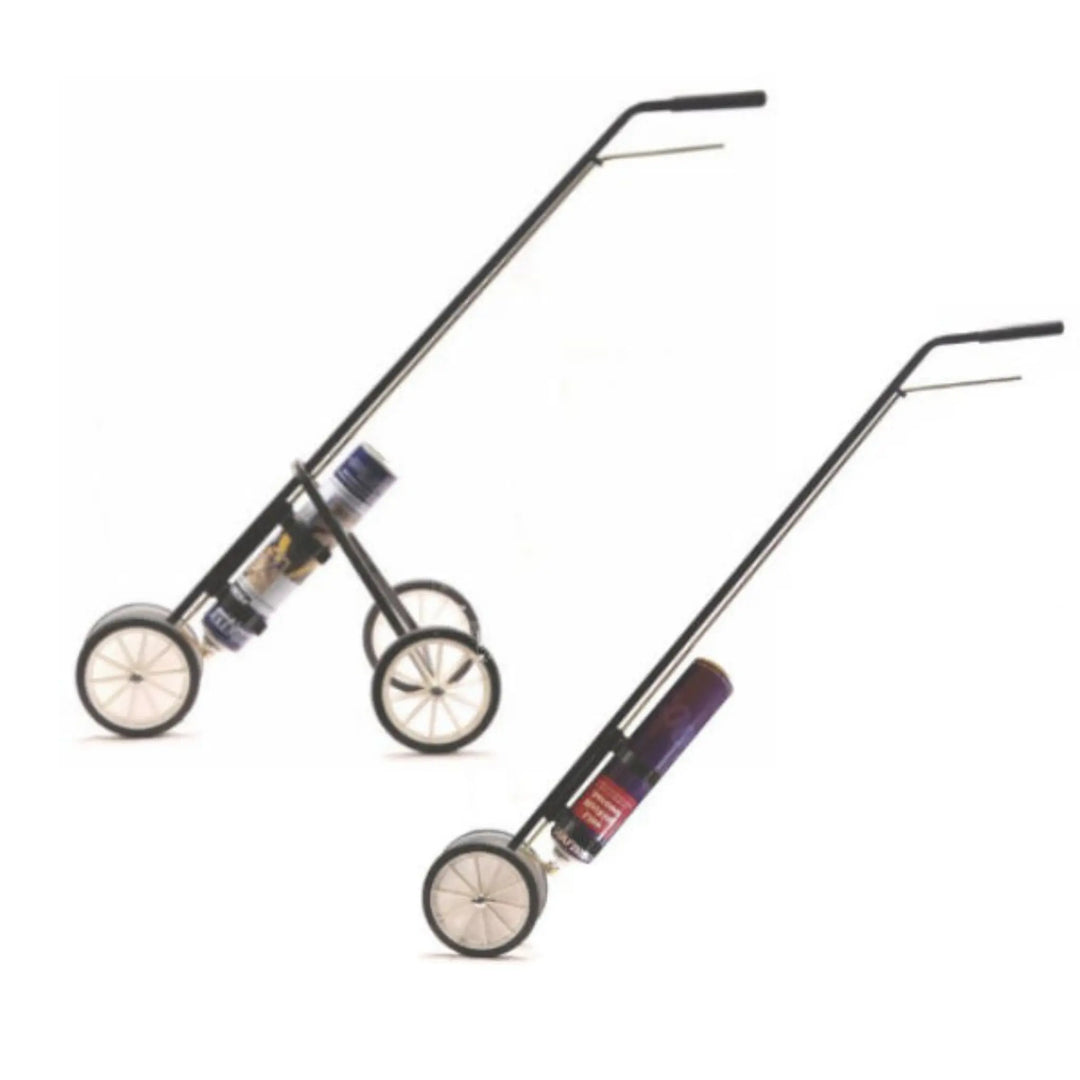 Two line roller tools on a white background