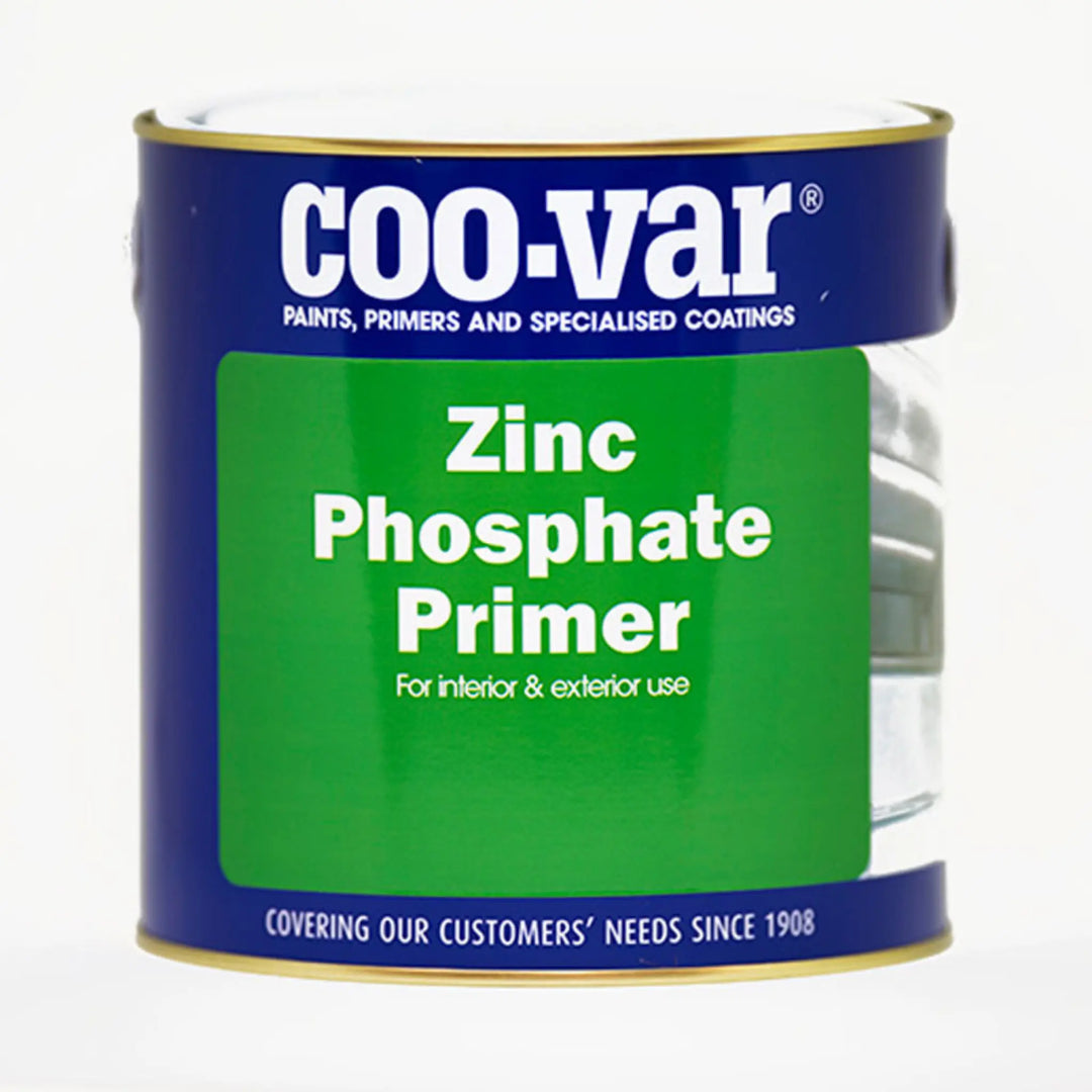 Coovar Zinc Phosphate Primer can on a white background