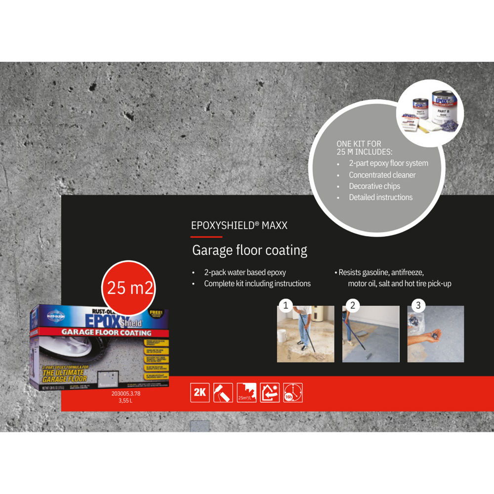 EpoxyShield Garage Floor Coating Flyer