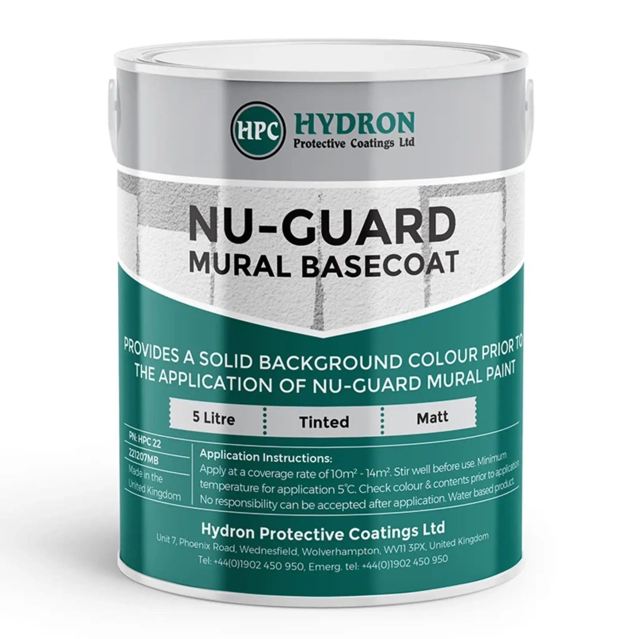 Nuguard Post Hydron Nu-Guard Mural Basecoat – Andrews Coatings Ltd