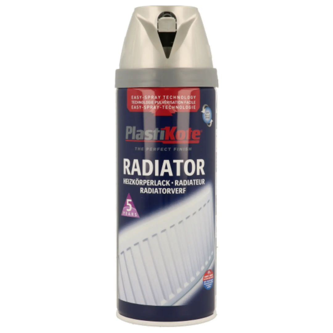 Plastikote Twist & Spray Radiator Chrome Satin- 400ml