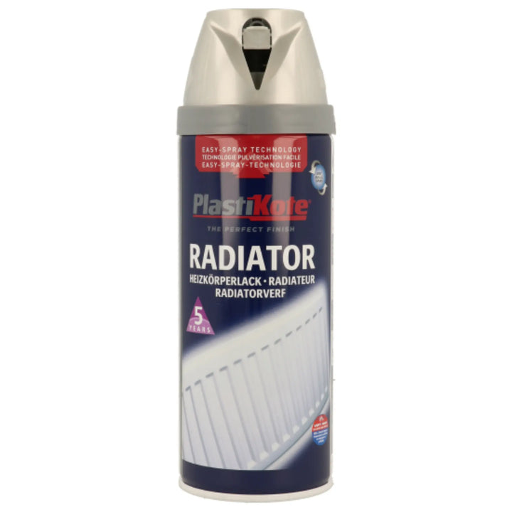 Plastikote Twist & Spray Radiator Chrome Satin- 400ml