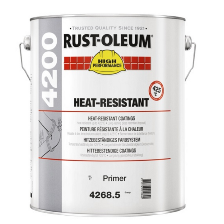 Rust-Oleum 4268 Heat-Resistant Primer tin image