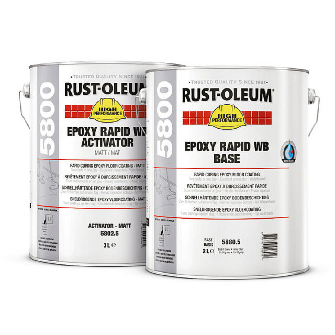 Rust-Oleum 5800 Epoxy Rapid WB tin image