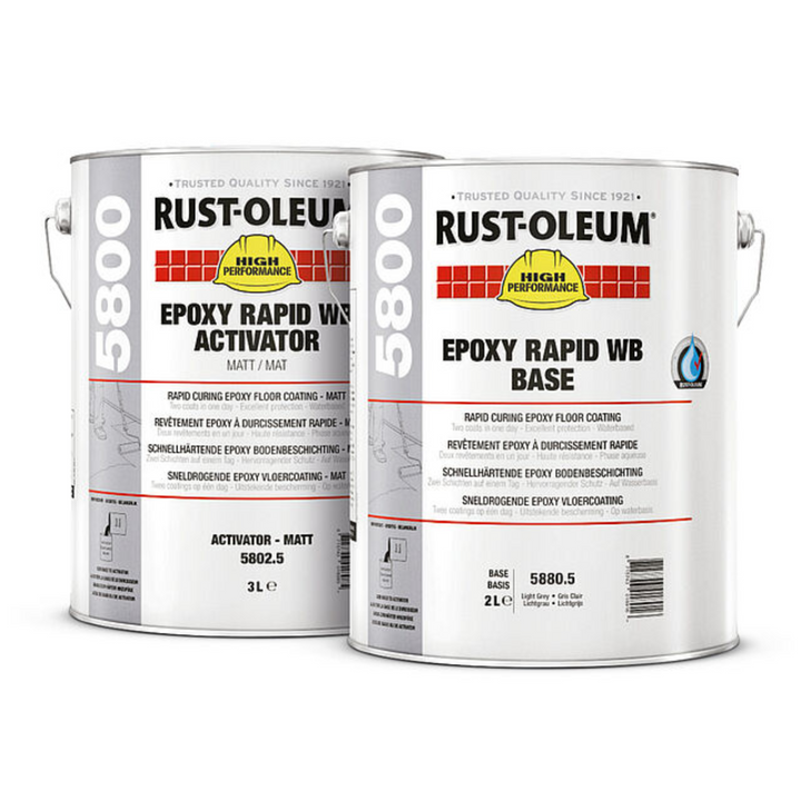 Rust-Oleum 5800 Epoxy Rapid WB tin image