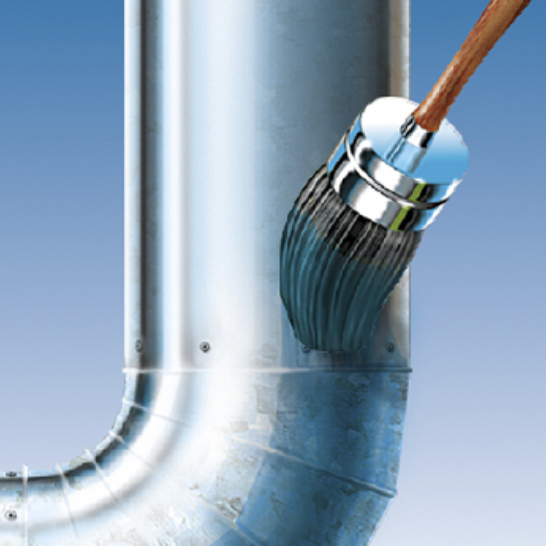 Rust-Oleum 3202 GALVINOLEUM in use