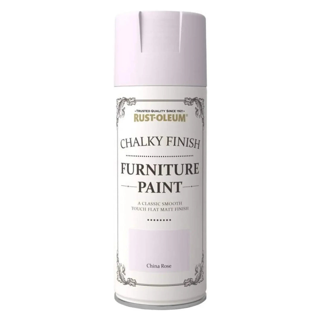 Can of Rust-Oleum Chalky Finish Furniture Paint on a white background