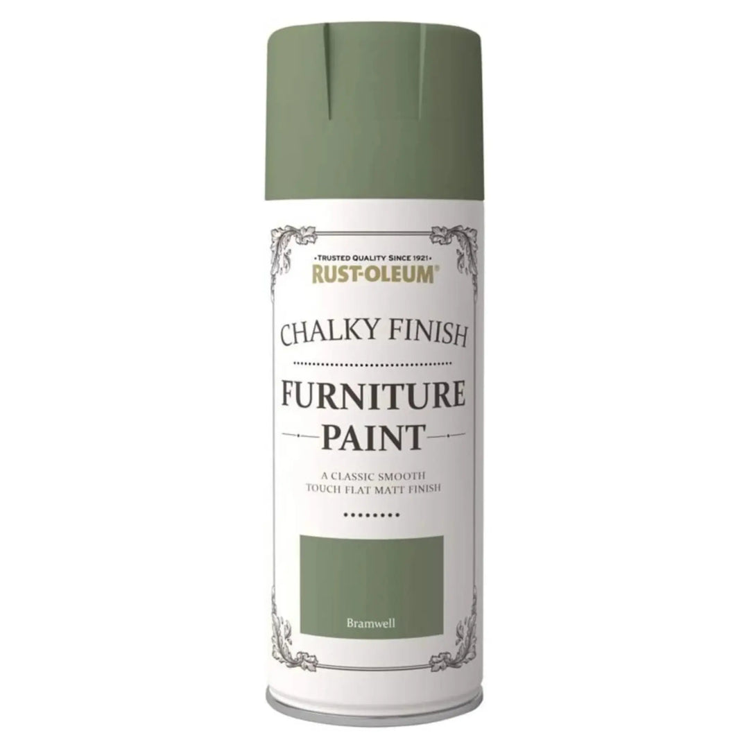 Rust-Oleum Chalky Finish Furniture Paint can on a white background