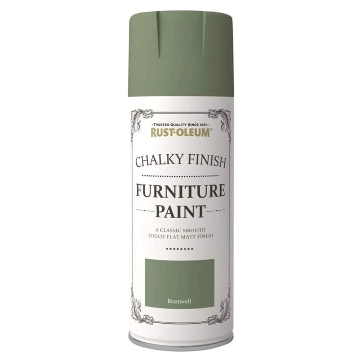 Rust-Oleum Chalky Finish Furniture Paint can on a white background