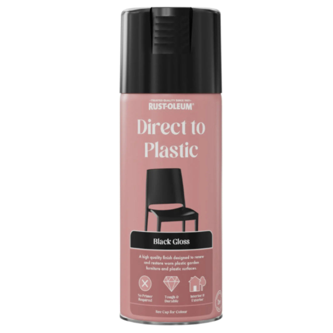 Rust-Oleum Direct to Plastic Aerosols – Andrews Coatings Ltd