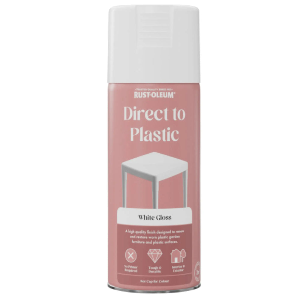 Rust-Oleum Direct to Plastic Aerosols – Andrews Coatings Ltd