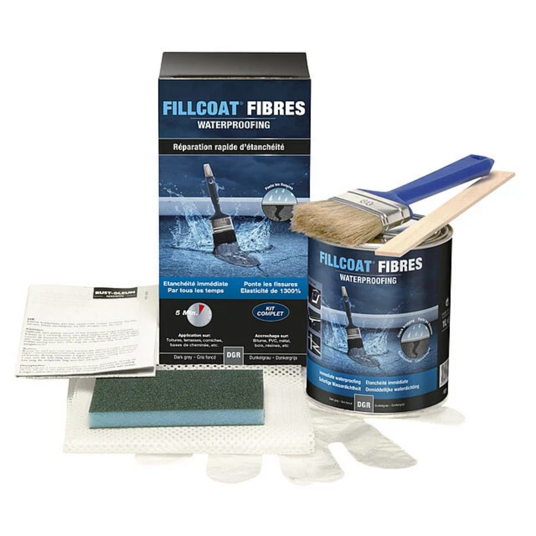 Rust-Oleum Fillcoat Fibres Waterproofing Kit