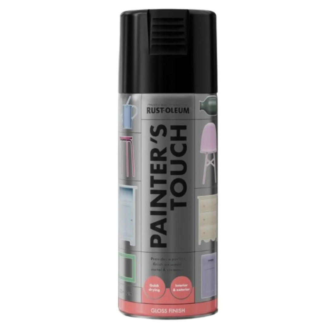 Rust-Oleum Painter's Touch spray paint can on a white background