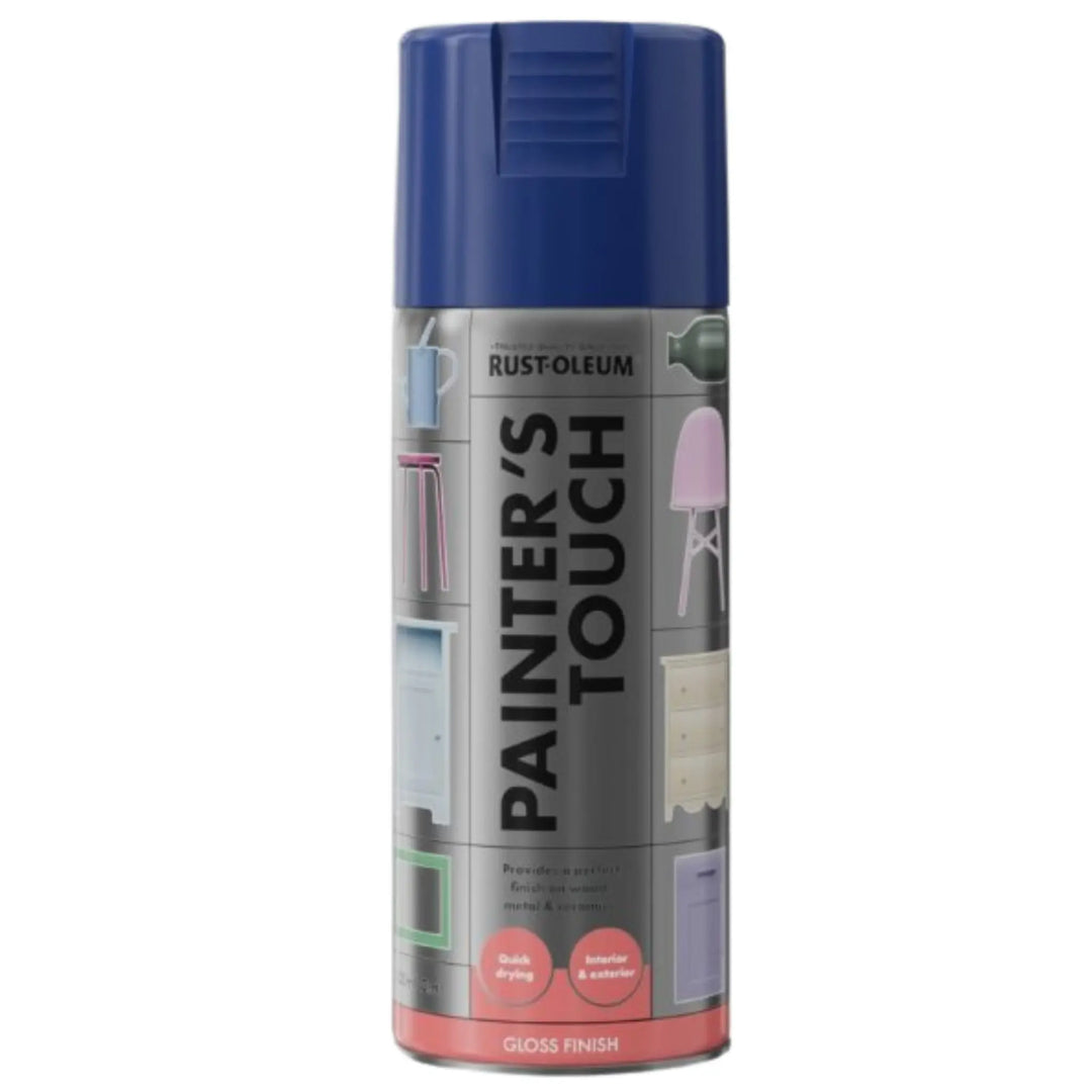 Rust-Oleum Painter's Touch spray paint can on a white background