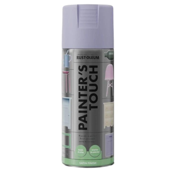 Rust-Oleum Painter's Touch spray paint can on a white background