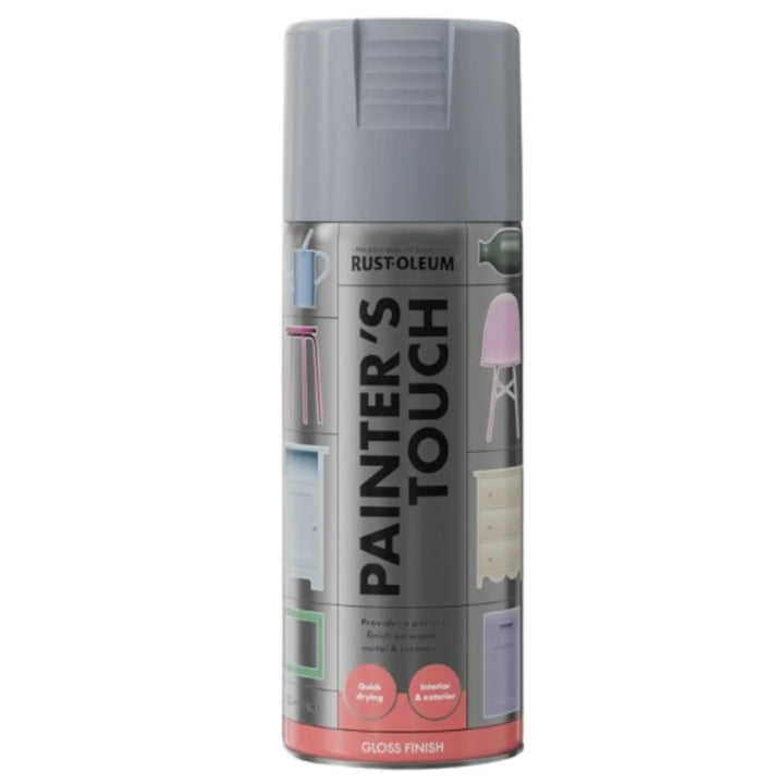 Rust-Oleum Painter's Touch spray paint can on a white background