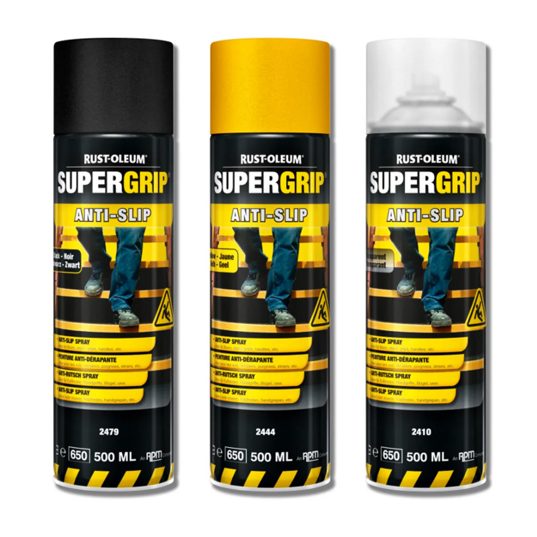 Rust-Oleum Supergrip Anti Slip Aerosols - All Colours