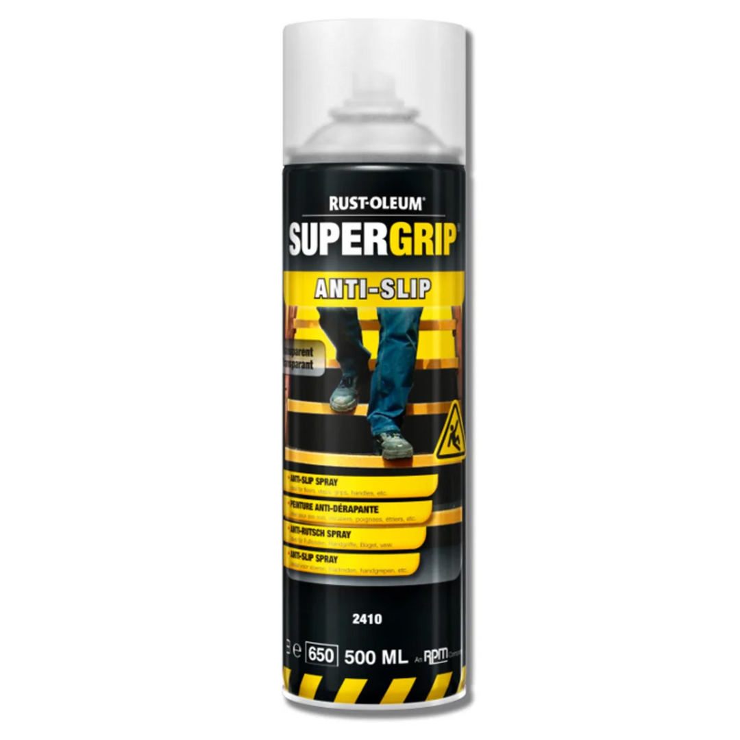 Rust-Oleum Supergrip Anti Slip Aerosol 500ml - Clear