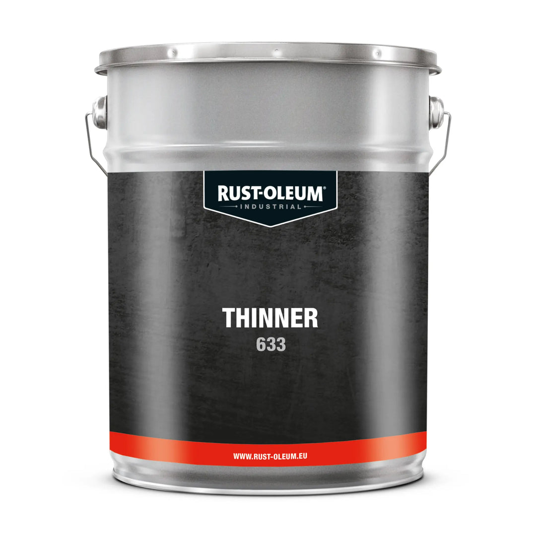 Rust-Oleum Thinner 633 tin image on a plain white background