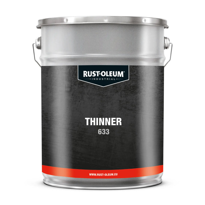 Rust-Oleum Thinner 633 tin image on a plain white background