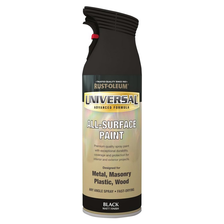 Rust-Oleum Universal 400ml - Matt Black