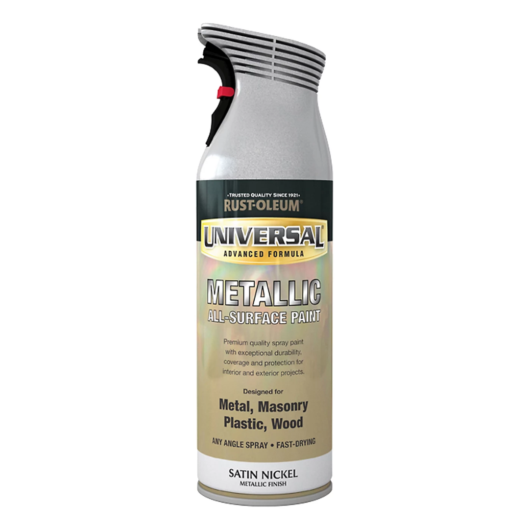 Rust-Oleum Universal Metallic 400ml - Satin Nickel