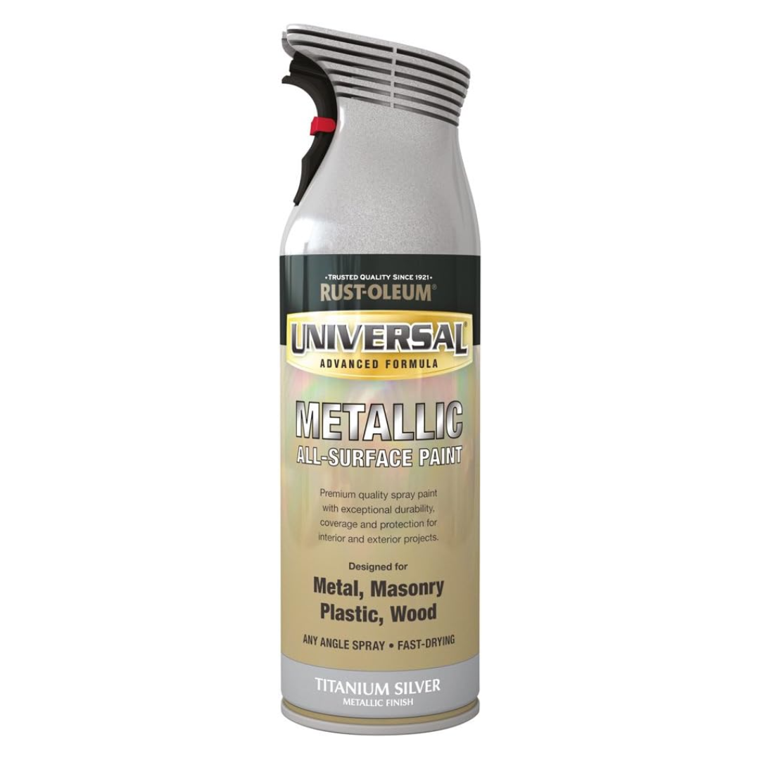 Rust-Oleum Universal Metallic 400ml - Titanium Silver