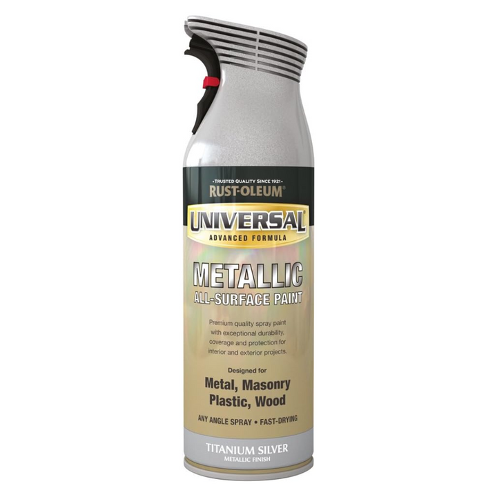Rust-Oleum Universal Metallic 400ml - Titanium Silver