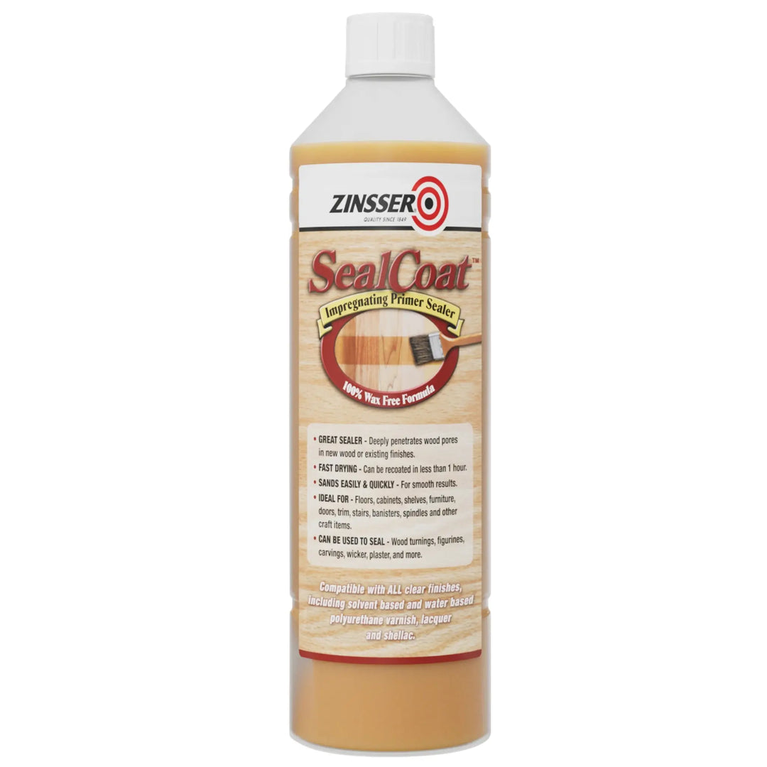 Zinsser Seal Coat bottle on a white background