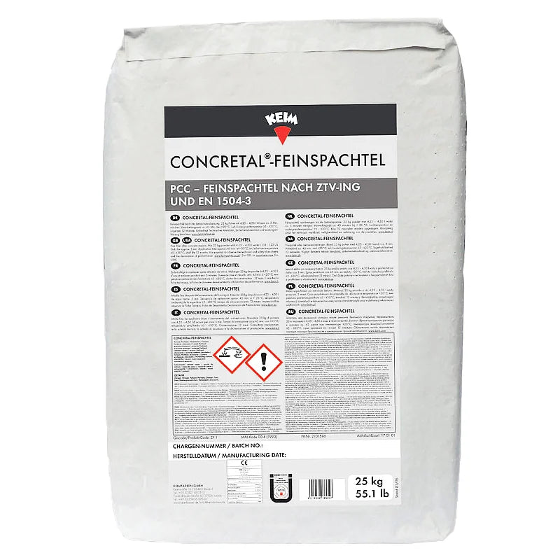 KEIM CONCRETAL FINE FINISHING MORTAR