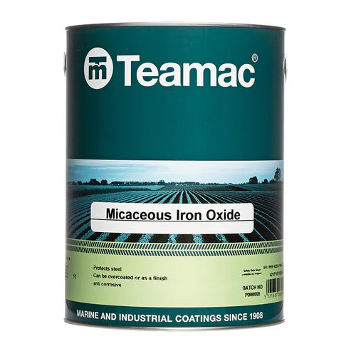 Teamac Micaceous Iron Oxide on a white background